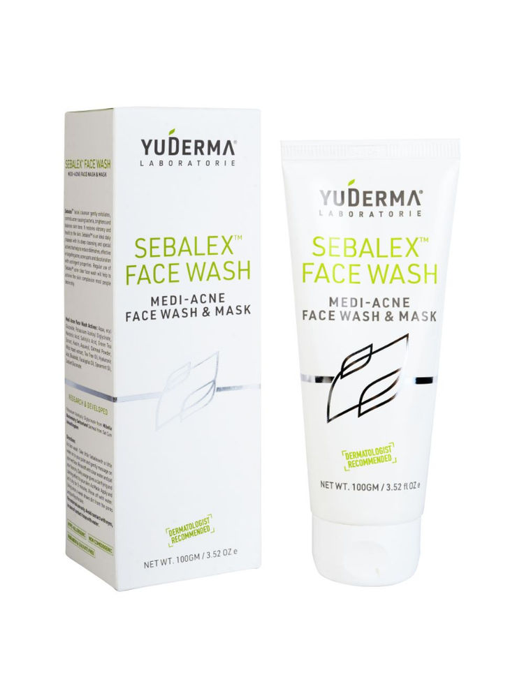 Yuderma Sebalex Face Wash 2 In 1 Facewash & Mask-picture-16