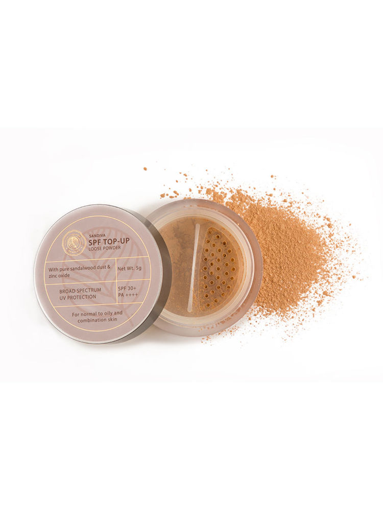 Sandiva SPF Top-Up Loose Powder with Zinc Oxide, SPF 30+ PA++++, UV Protection, No White Cast-image-14