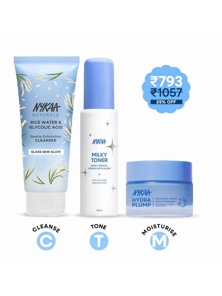 Nykaa Skin Daily Hydration Essentials CTM Trio for All Skin Types-image-17