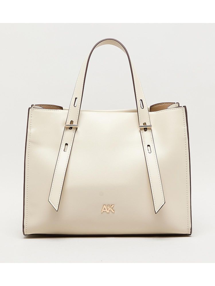 Anne Klein Off White Women Satchel-picture-13