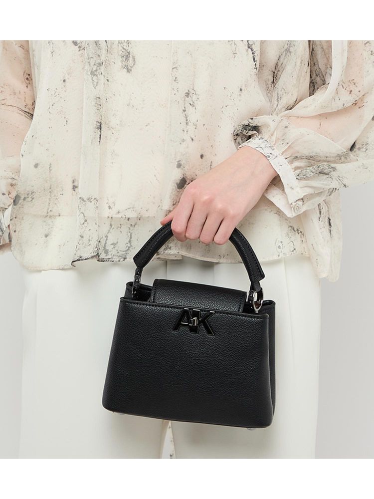 Anne Klein Black Women Satchel-image-8