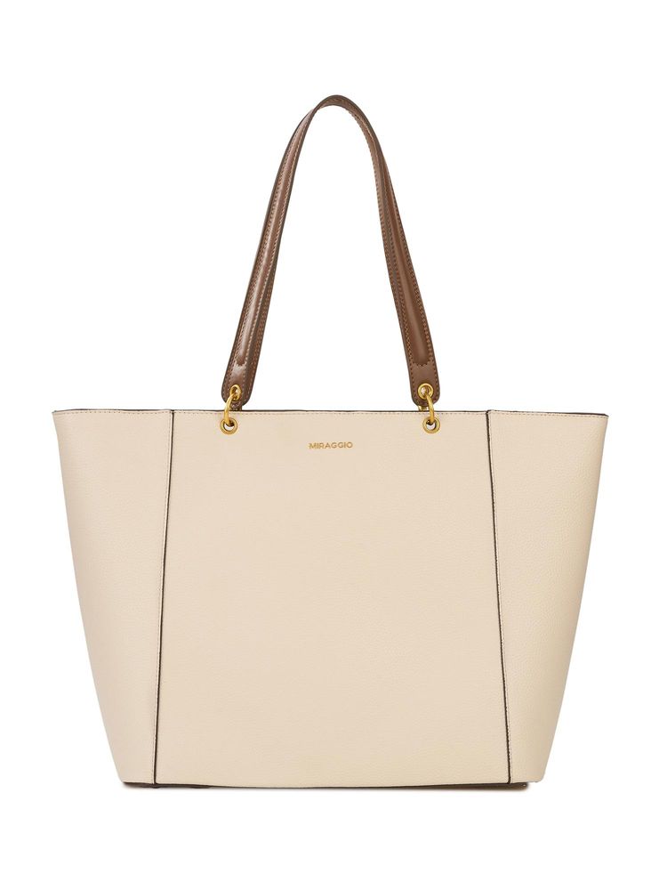 MIRAGGIO Carmin 16 Inch Tote Bag - Ivory (L)-picture-36