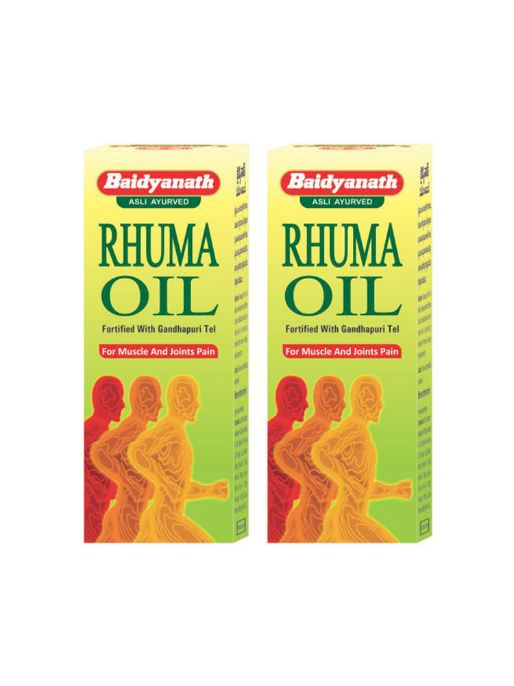 Baidyanath Rhuma Joint Pain Oil - Pack Of 2
