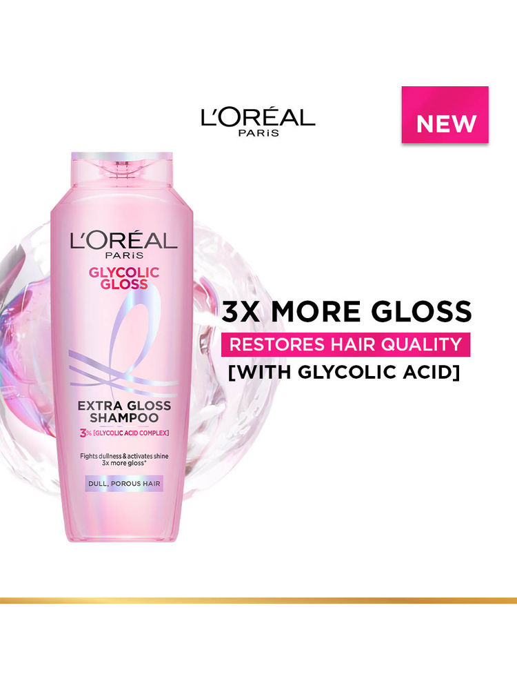L'Oreal Paris Glycolic Gloss Shine Boosting Shampoo