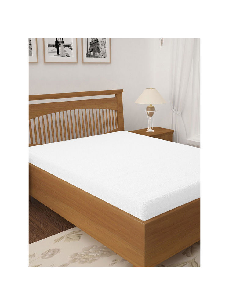 BIANCA Waterproof Breathable Mattress Protector with Fitted Pattern and Elastic Edges -1pc-image-5