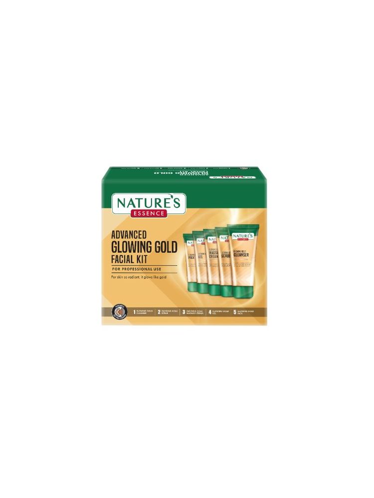 Natures Essence Advanced Glowing Gold Facial Kit