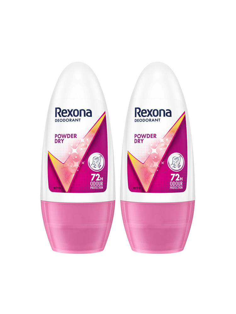 Rexona Powder Dry Deodorant Roll On Pack Of 2