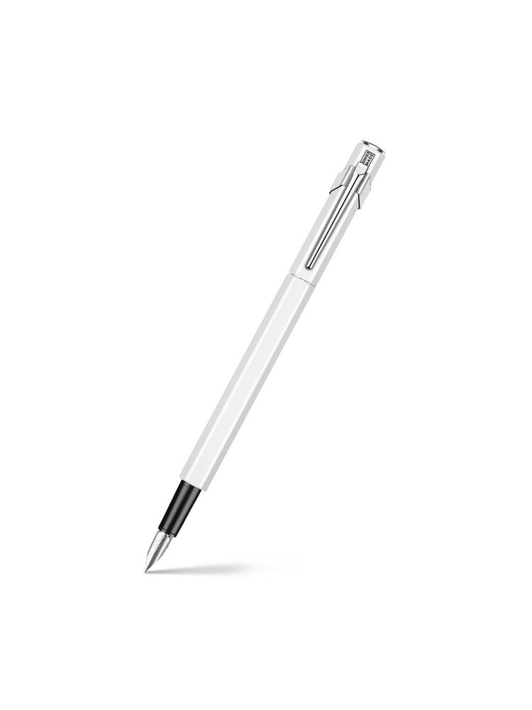 Caran D'Ache Pen 840.001_Plume_Blanc_O Fp