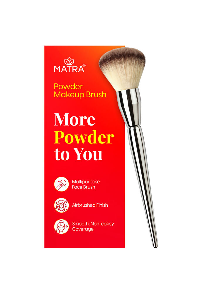Matra Powder Brush For Face Makeup - Blush, Loose & Setting Powder-picture-15