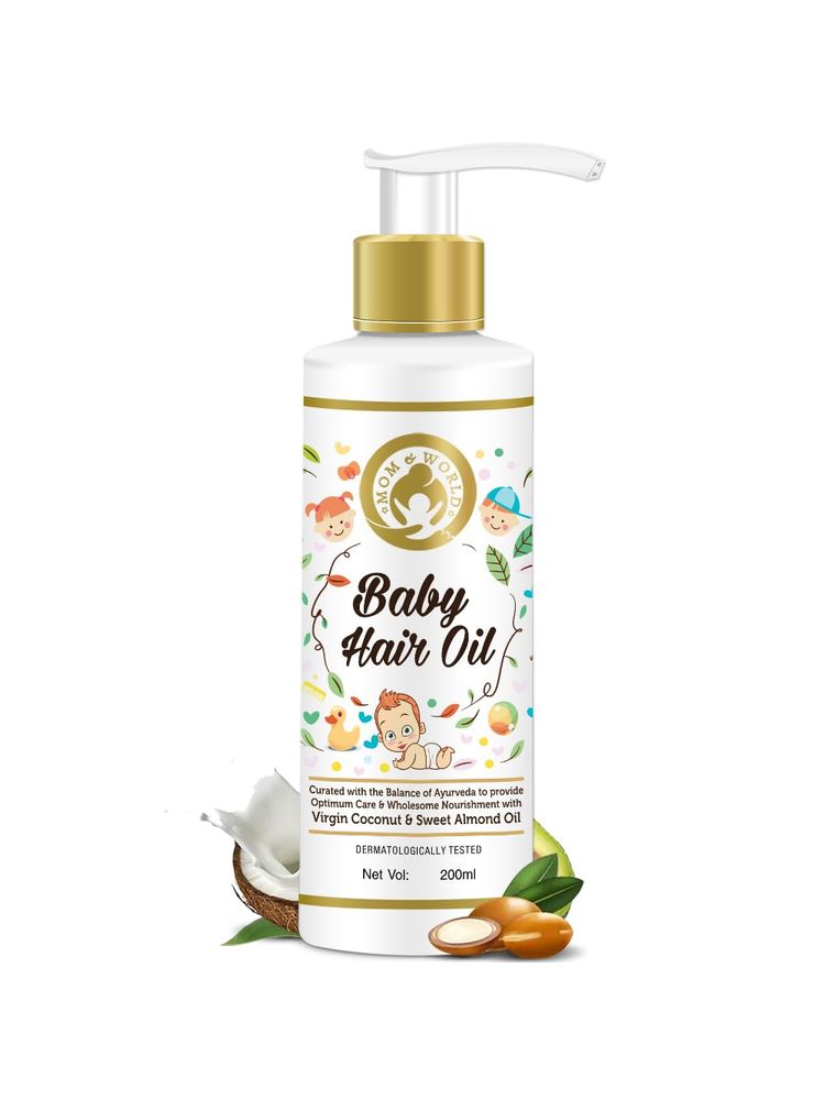 Mom & World Baby Hair Oil