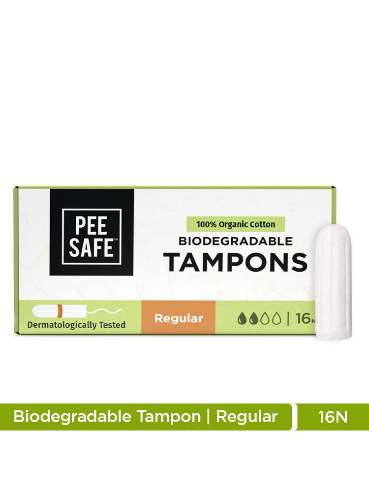 Pee Safe Cotton Tampons For Light to Medium - Comfortable & Rash Free Period Protection-image-16
