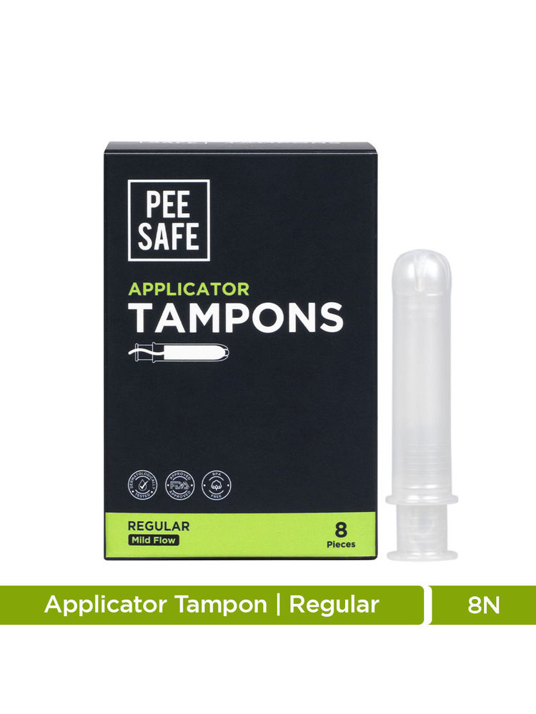 Pee Safe Tampon With Applicator Regular Mild Flow-image-36