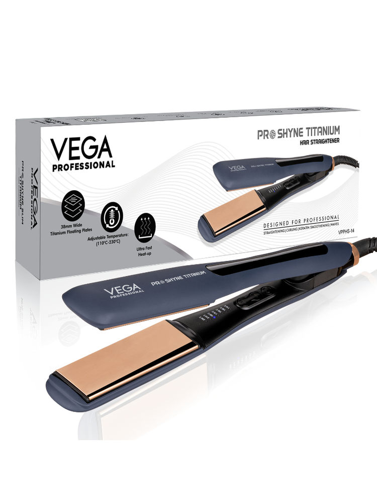 VEGA Professional Pro-Shyne Titanium Hair Straightener