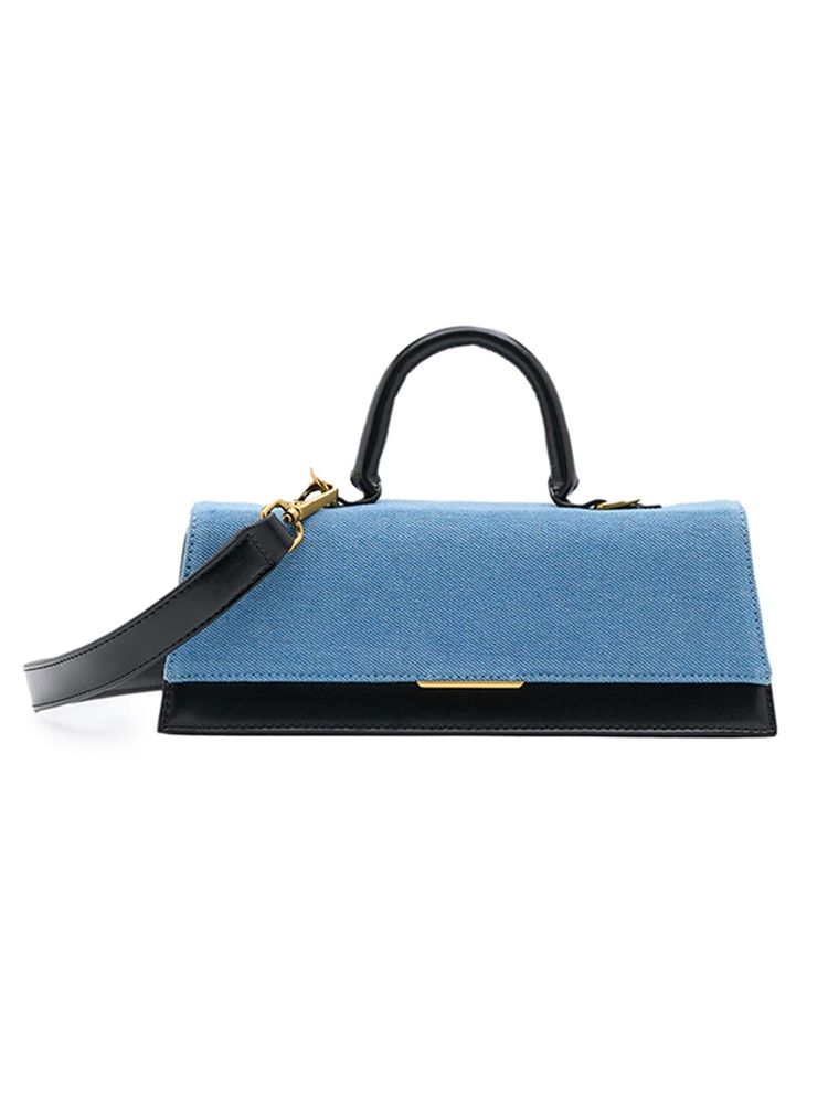 MIRAGGIO Layla Blue Top Handbag with Detachable Strap-picture-22