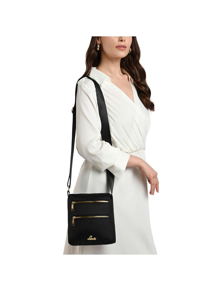 Lavie Miko Women Black Sling Bag-picture-11