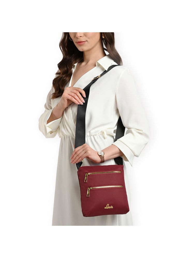 Lavie Miko Women Wine Sling Bag-picture-16