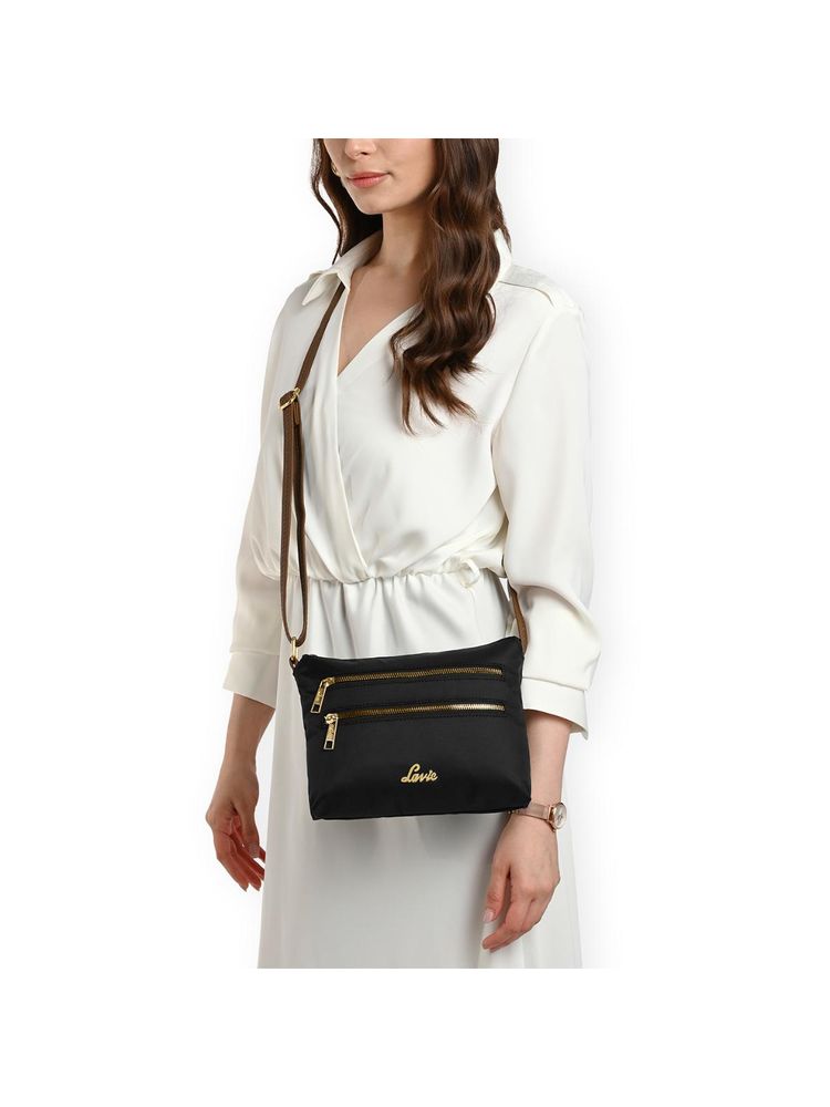 Lavie Aiko Women Black Sling Bag-picture-23