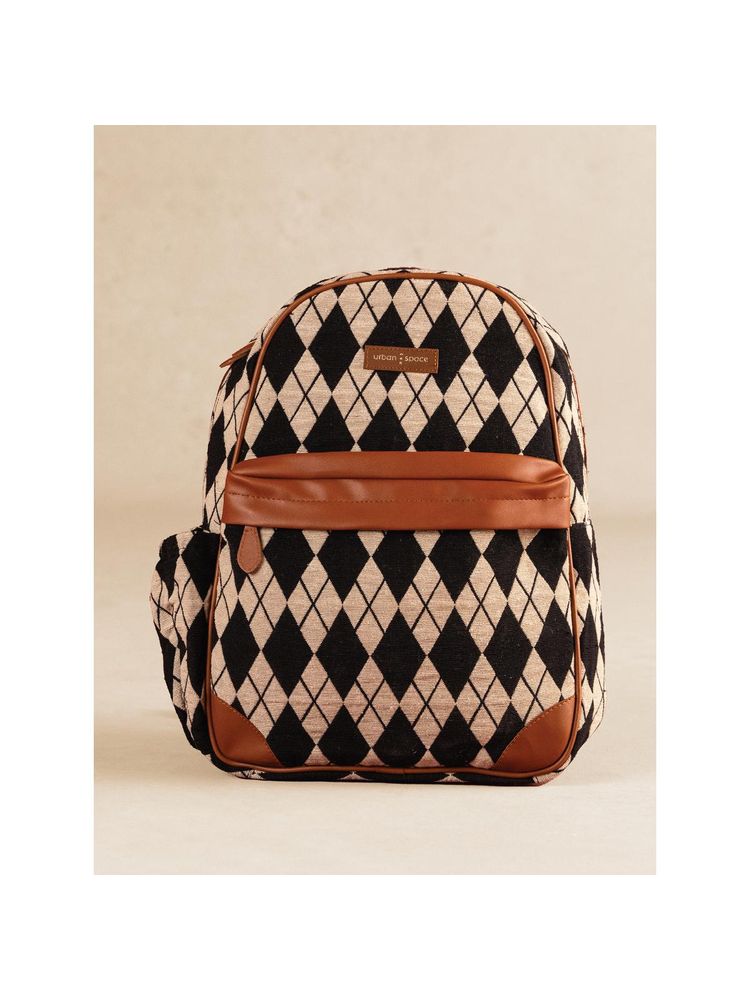 Urban Space Unisex Black Backpack-picture-14