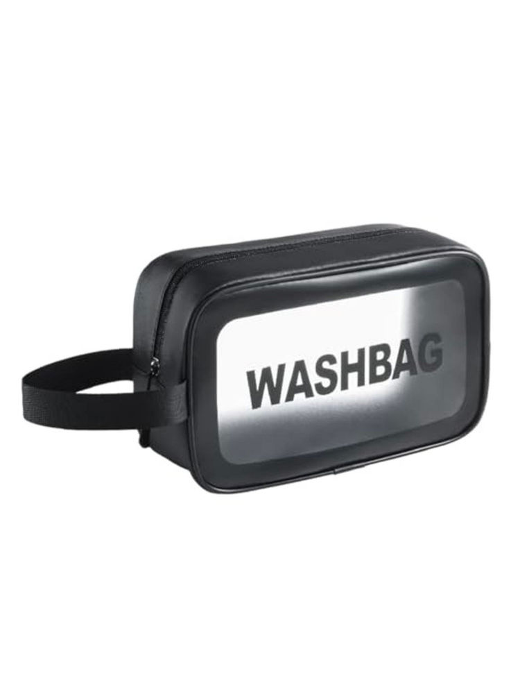 Kayanara Transparent Travel Small Makeup Bag - Black Wash Bag-picture-11