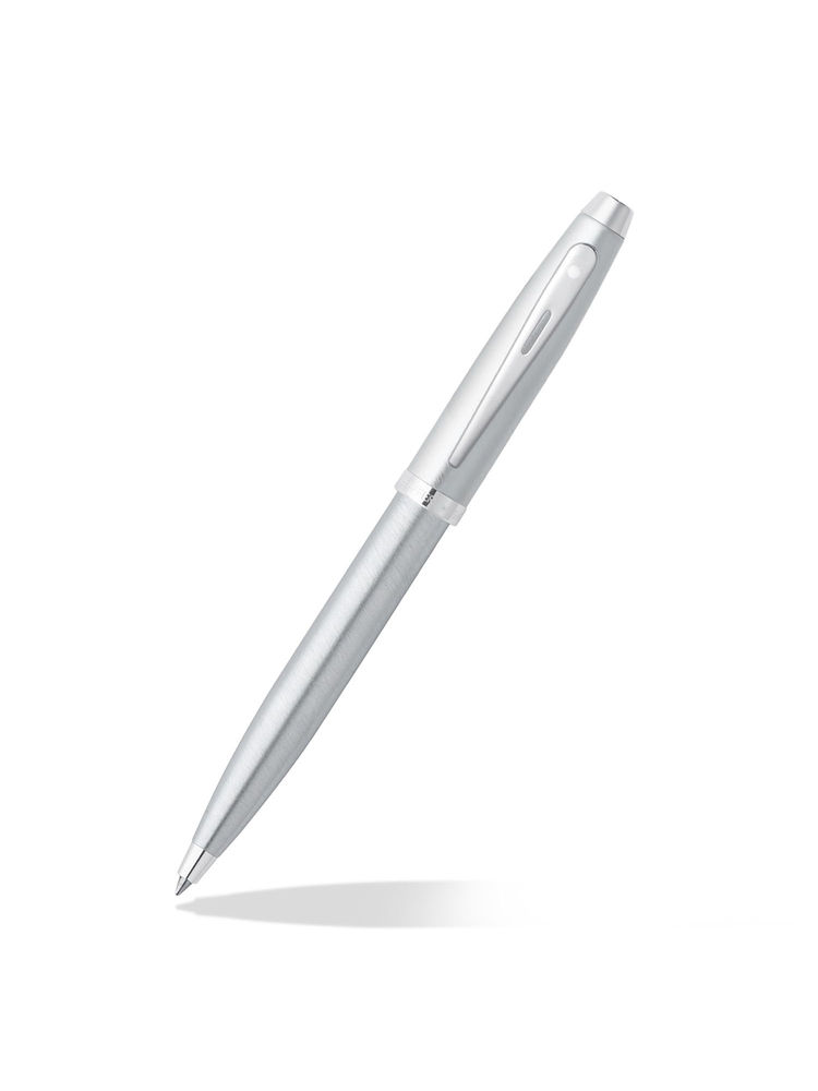 Sheaffer 9306 Gift 100 Ballpoint Pen - Brushed Chrome with Chrome Plated Trim-picture-17