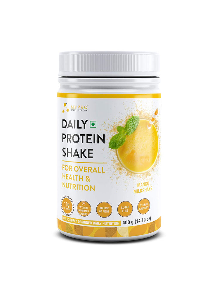 MYPRO SPORT NUTRITION Daily Protein Shake For Men & Women - Mango Milk Shake-picture-29