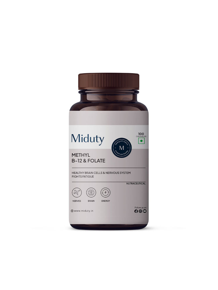 Miduty Palak Notes Methyl B-12 & Folate Chewables-image-42