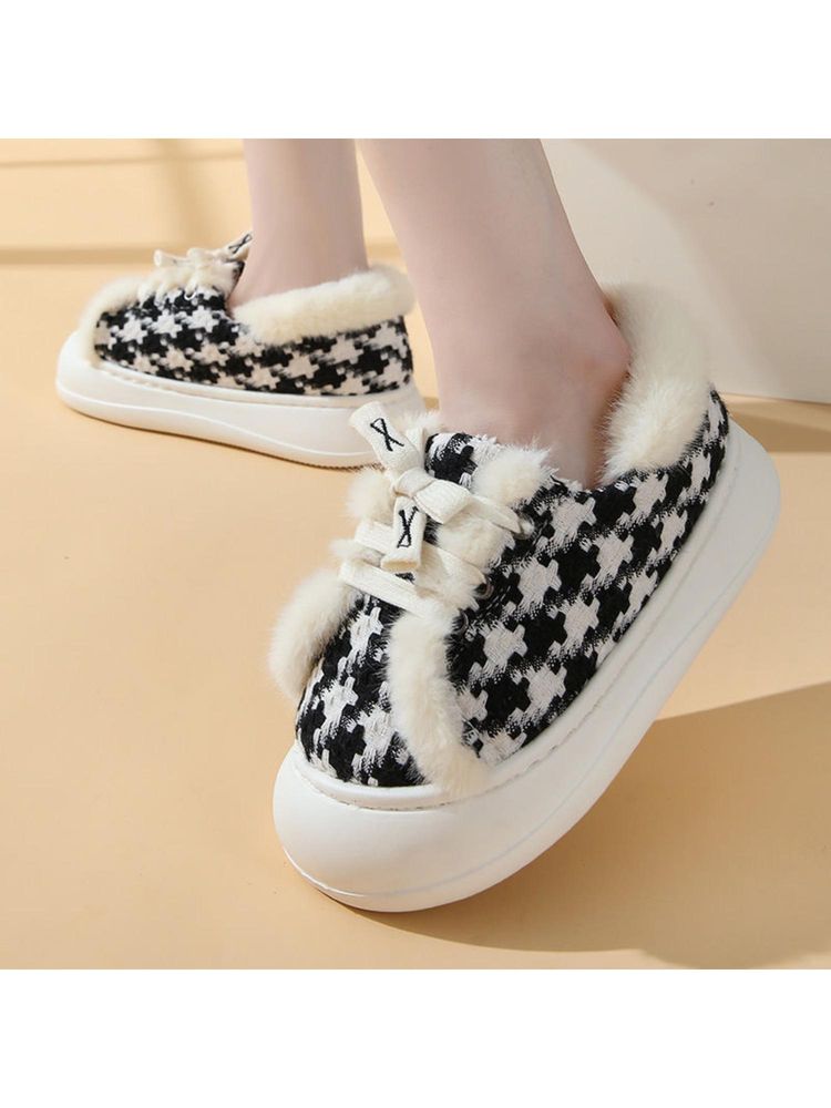 Drunken Women Black Room Slippers-image-2