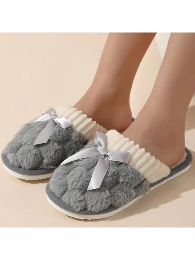 Drunken Women Grey Room Slippers-image-44