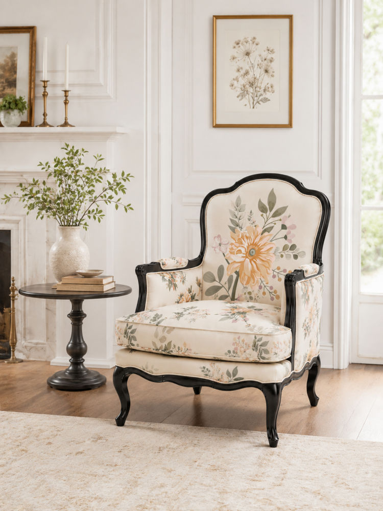 JABRIX Beige Daizo Arm Chair-image-9
