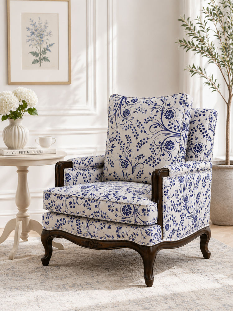 JABRIX White Rivelle Arm Chair-image-45