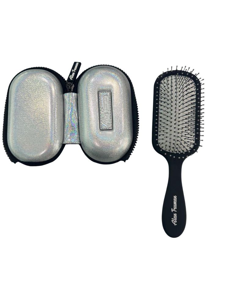 Alan Truman Knot No More Detangling & Hair Care Brush - Silver-picture-11