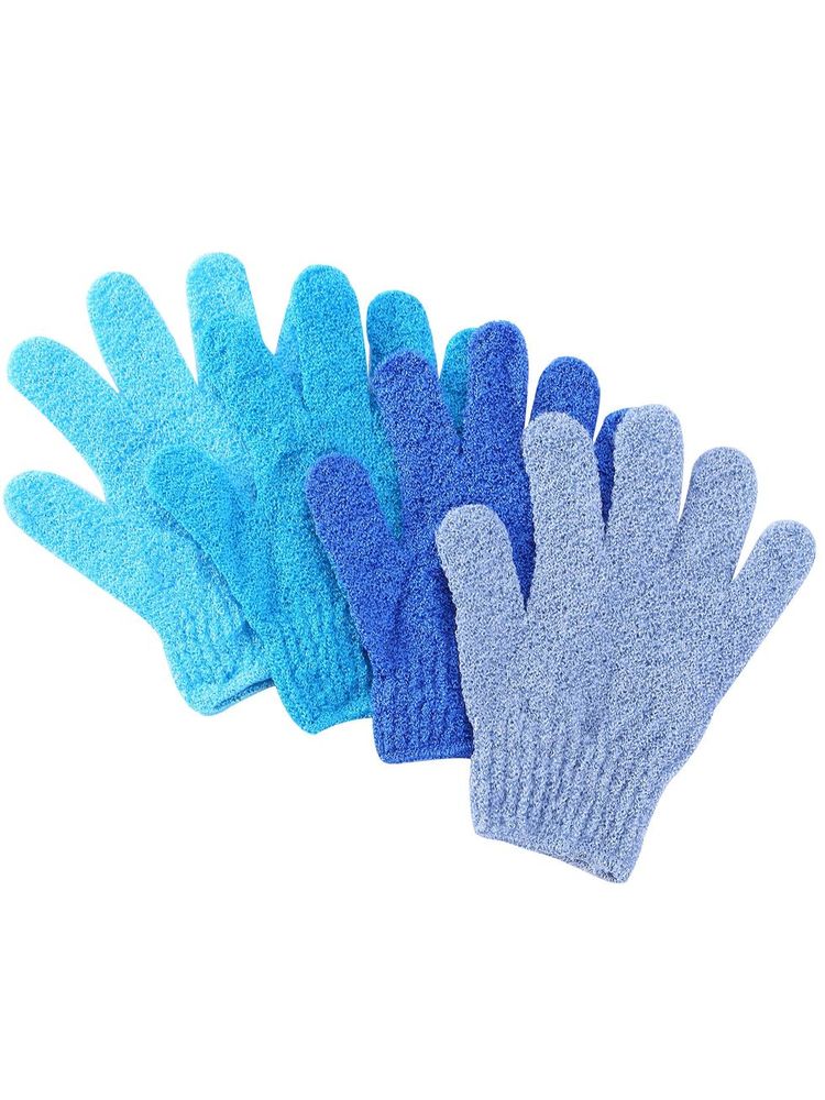 FYOLI Exfoliating and Body Scrubbing Bath Glove - Multicolor
