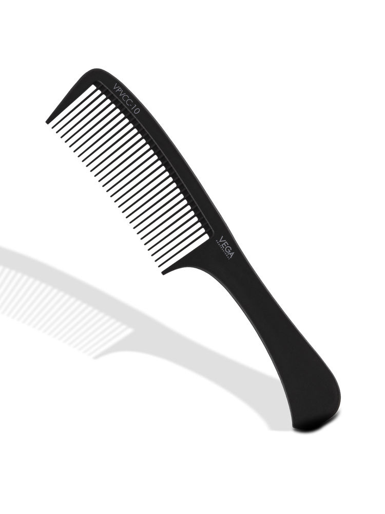 Vega Professional Handle Comb - Black Line-picture-19