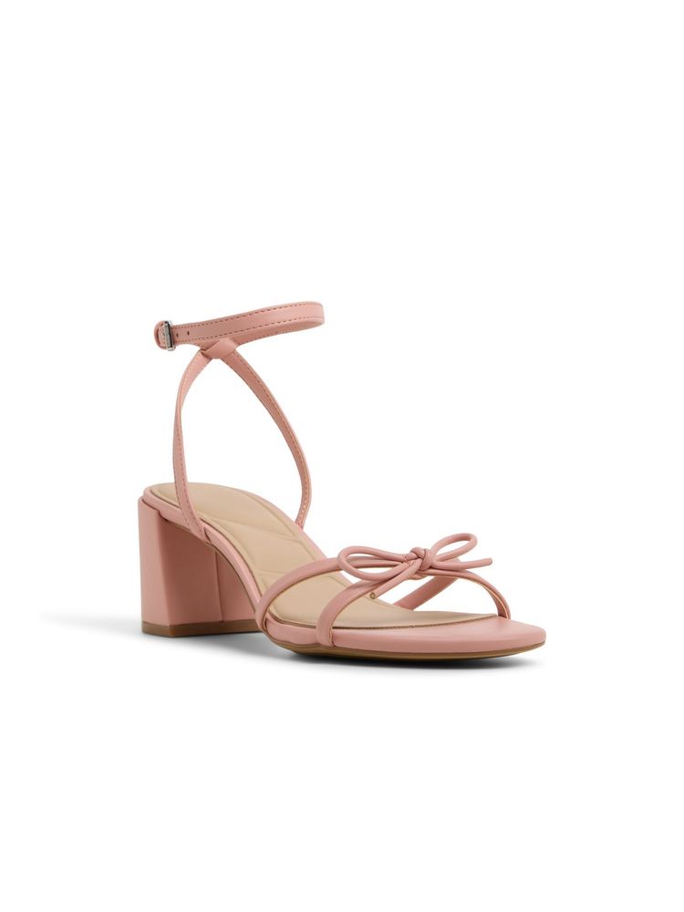Aldo Boursette-In Womens Pink Block Heels-picture-27