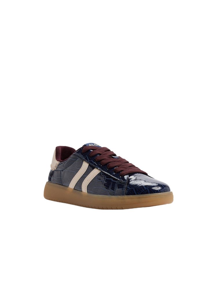 Aldo Chicsneake2A-In Womens Navy Blue Sneakers-image-20