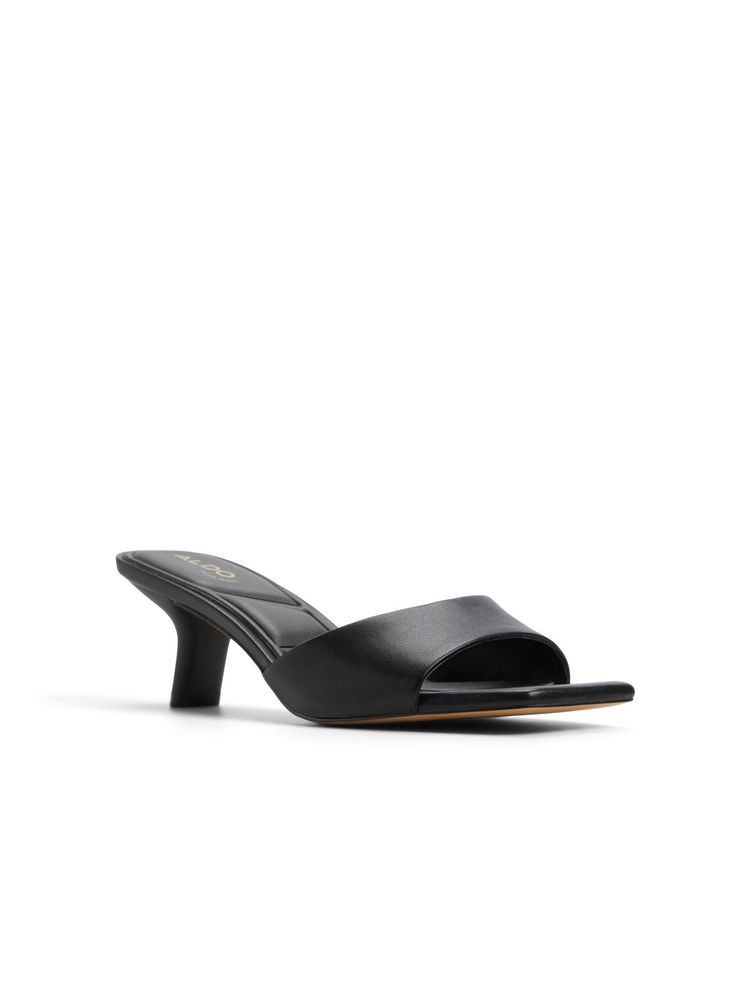 Aldo Enchanting-B Womens Black Kitten Heels-picture-18