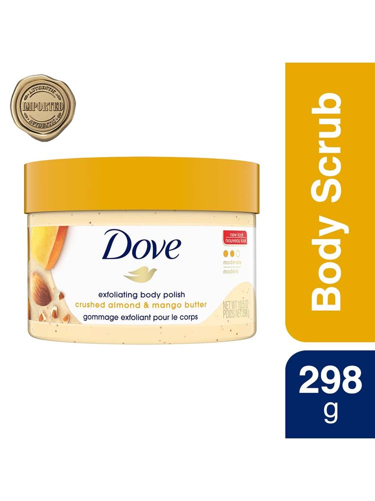 Dove Exfoliating Body Polish Scrub - Crushed Almond And Mango Butter-picture-12