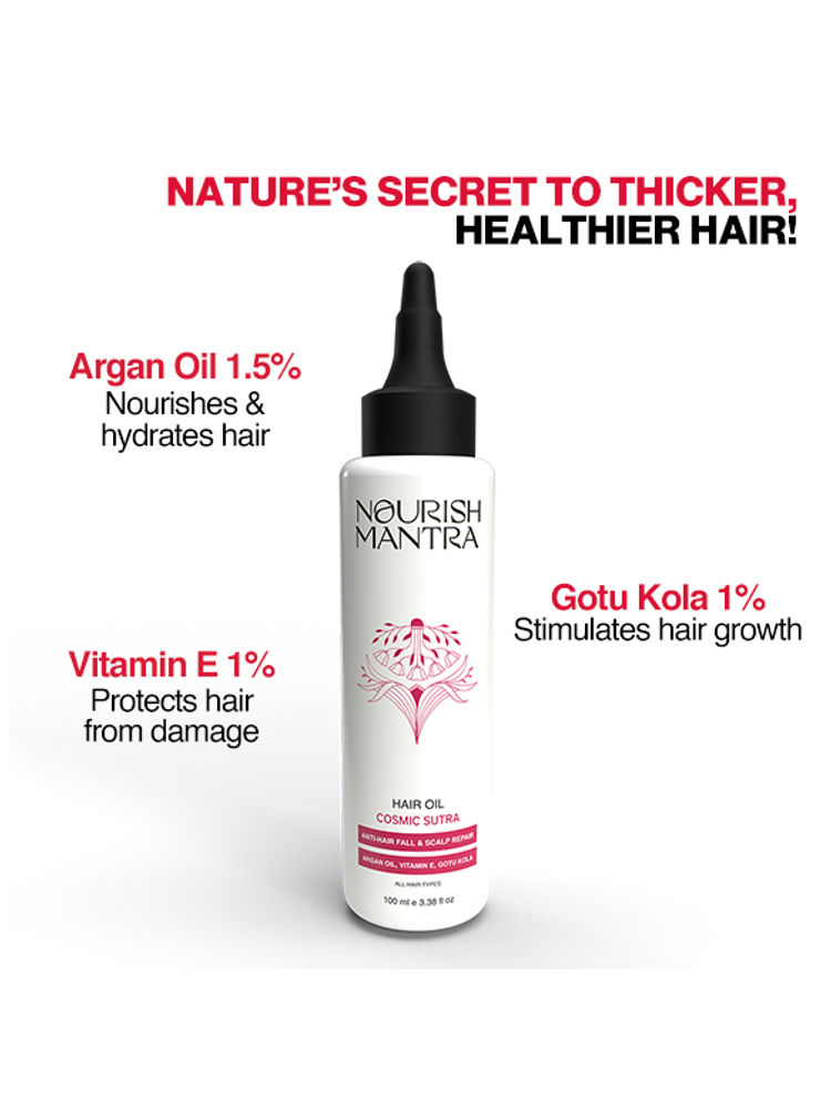 Nourish Mantra Cosmic Sutra Hair Oil for Hairfall Control and Stress Relief