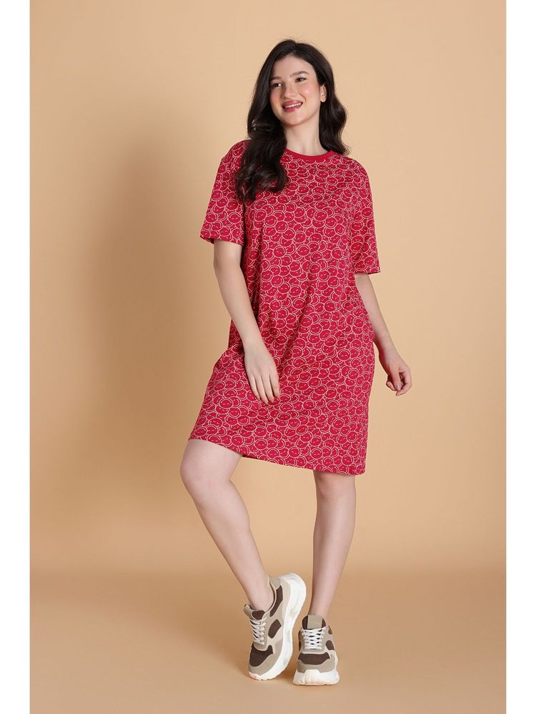 Zivame 2 Mile Fashion Knit Cotton Loungewear Dress-picture-12