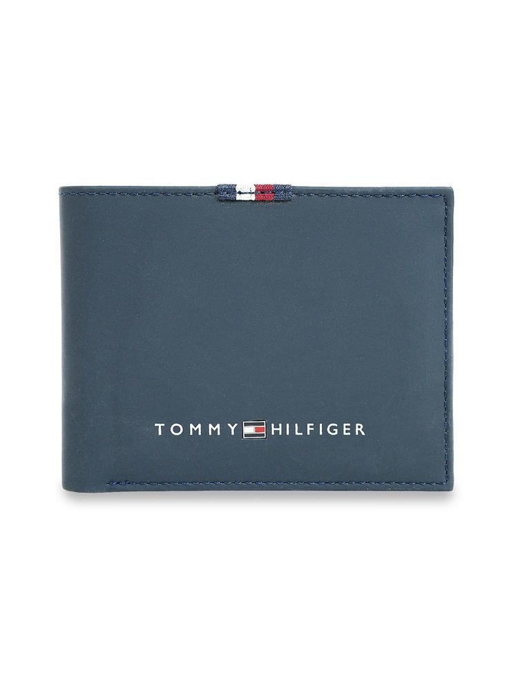 tommy hilfiger accessories Tommy Hilfiger Mens Leather Wallet Fraser - Navy Blue-picture-13