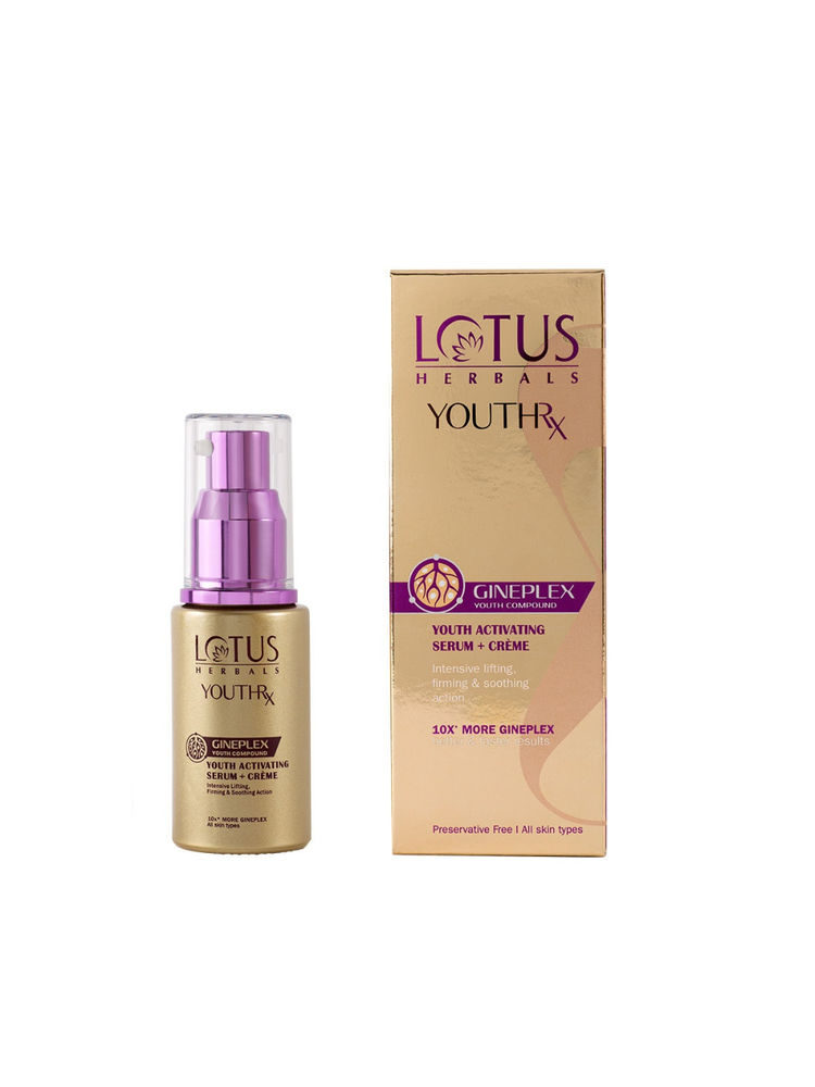 Lotus Herbals YouthRx GinePlex Youth Activating Serum + Creme-picture-19
