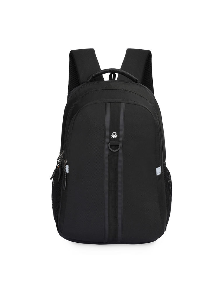 united colors of benetton fashion United Colors of Benetton Unisex Polyester 14 Inch Laptop Backpack - Black-picture-34