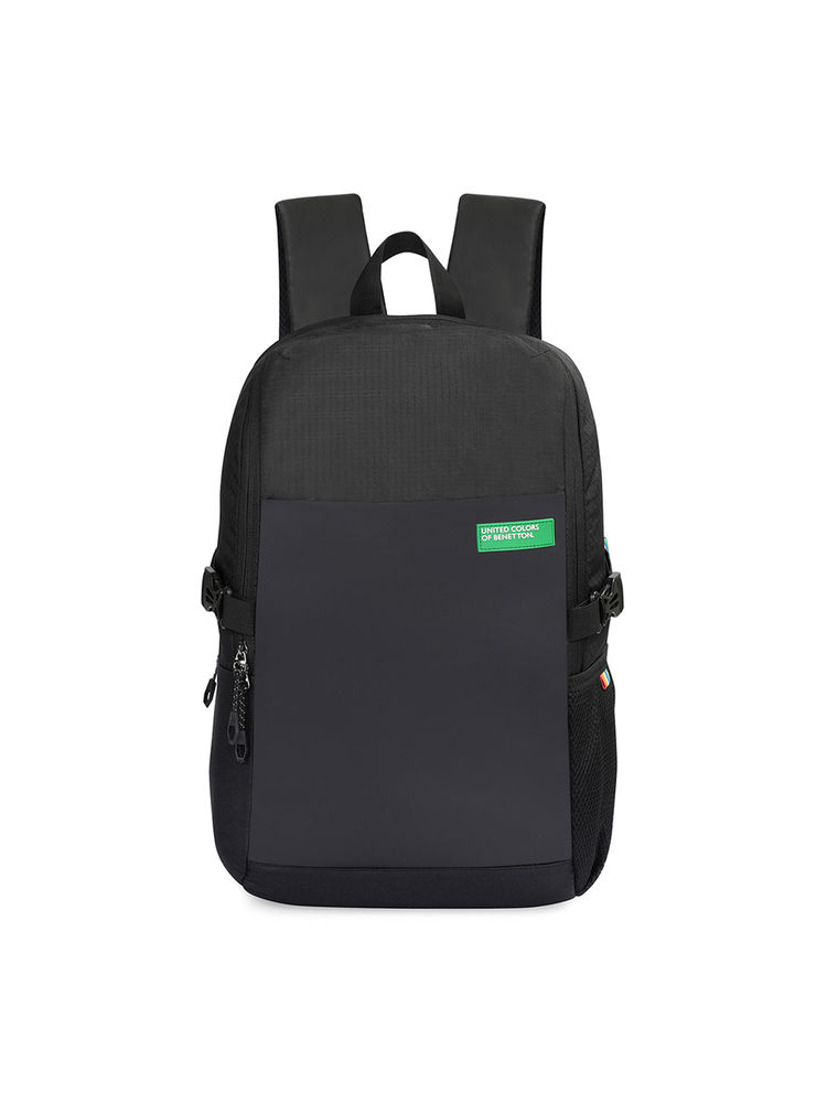 united colors of benetton fashion United Colors of Benetton Unisex Polyester 14 Inch Laptop Backpack - Black-picture-18