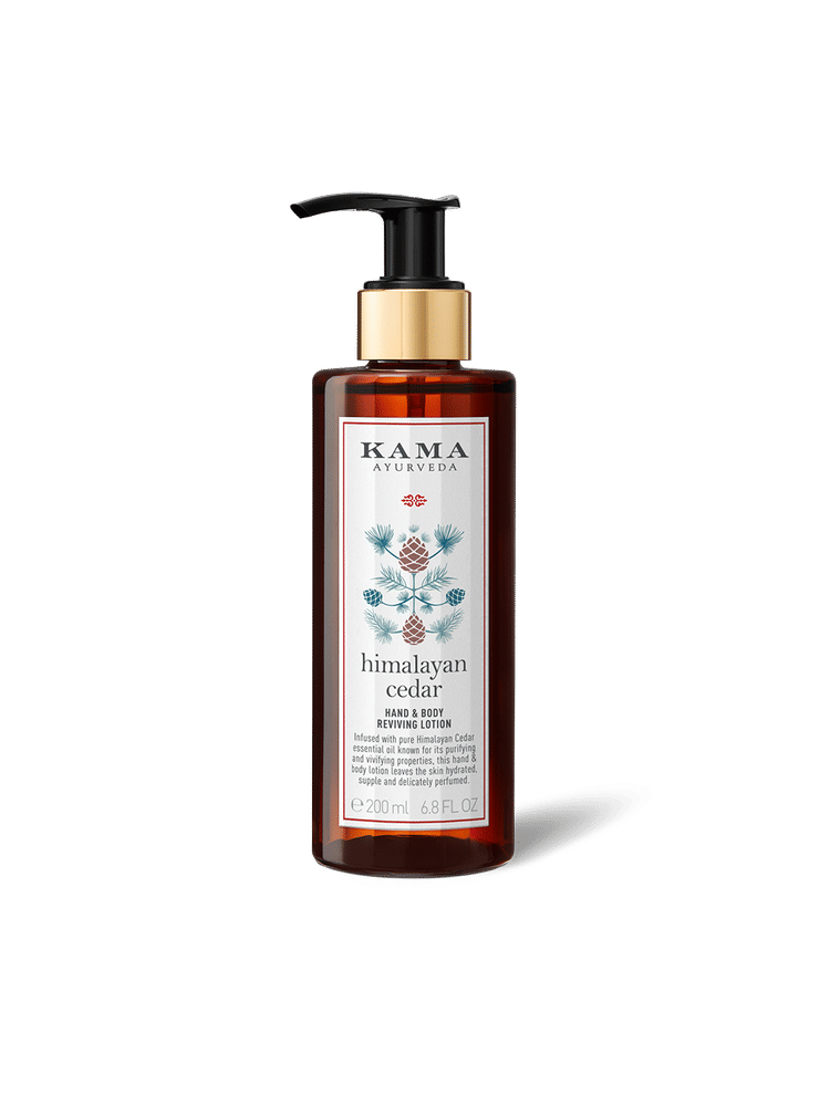Kama Ayurveda Himalayan Cedar Lightweight & Reviving with Paraben Free Hand And Body Lotion-image-4