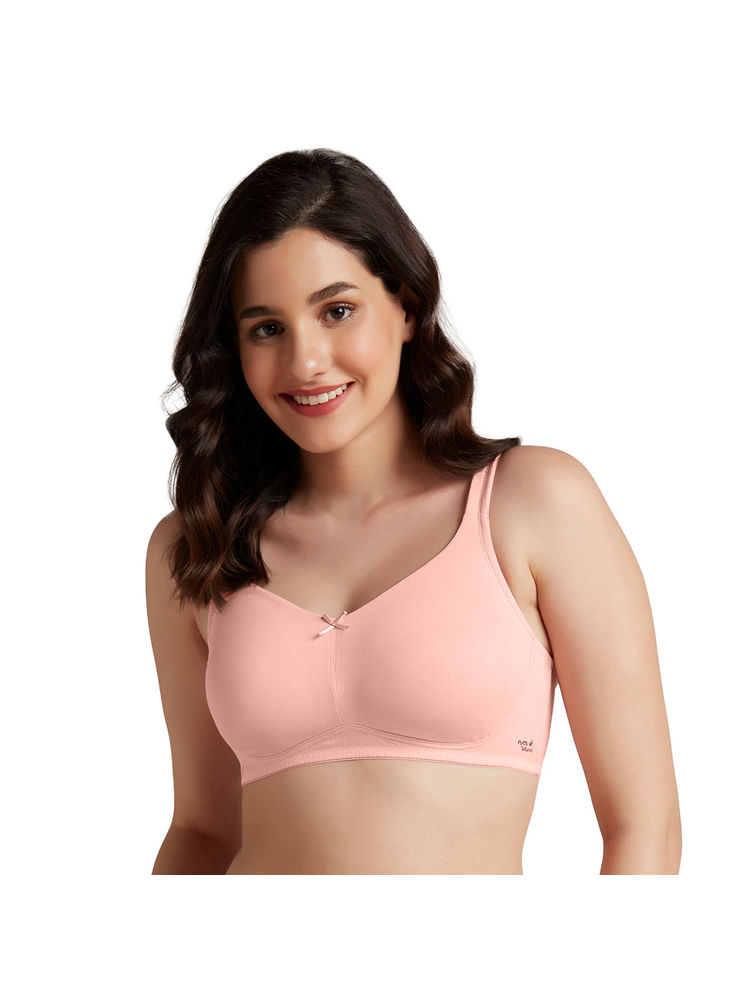 Amante Pink Non Padded Non-Wired Dreamy Comfort Support Bra-picture-21
