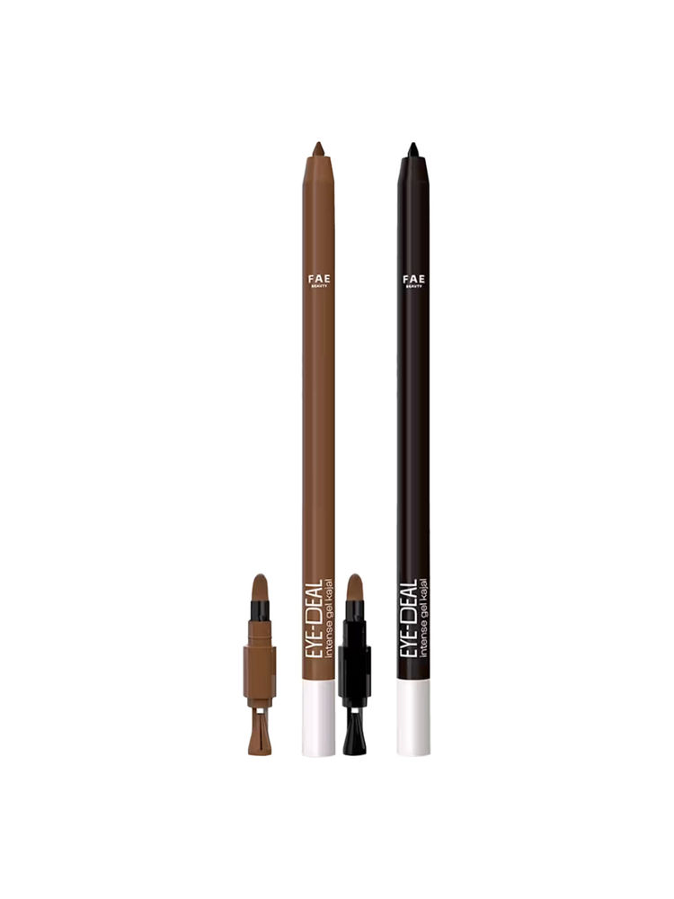 FAE Beauty 24Hr Longstay Eye-Deal Intense Gel Kajal - Black Seaseme + Brown Sugar-image-26