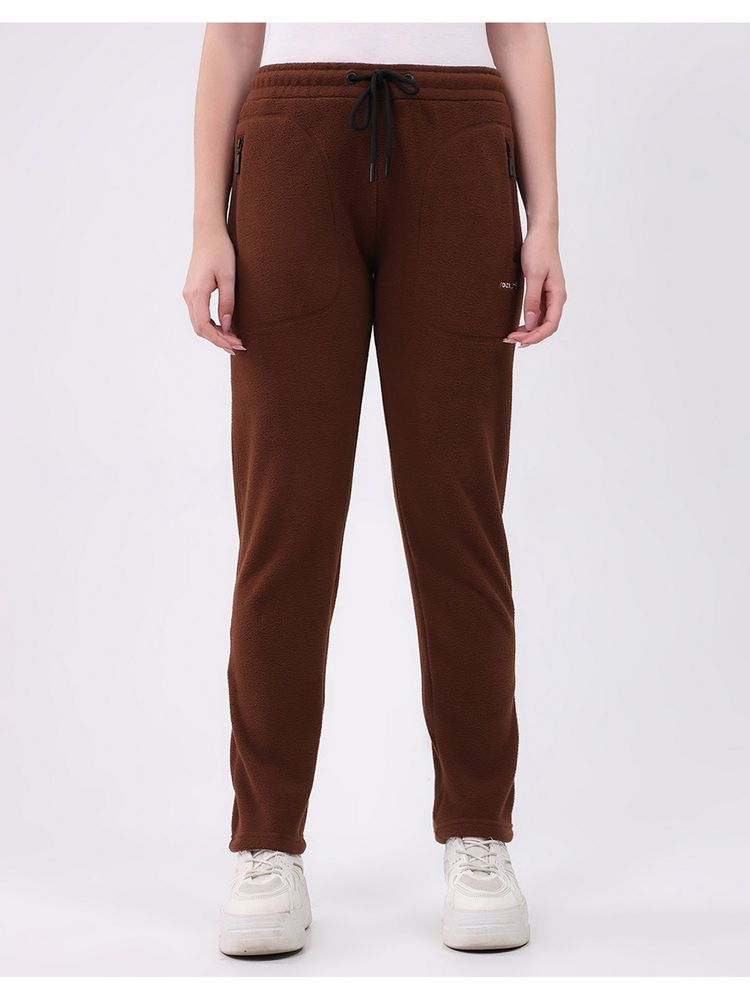Rock.it Brown Polyester Blend Solid Regular Fit Trackpant-picture-11