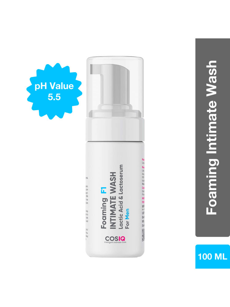 Cos-IQ Foaming F1 Intimate Wash - Lactic Acid & Lactoserum-image-1
