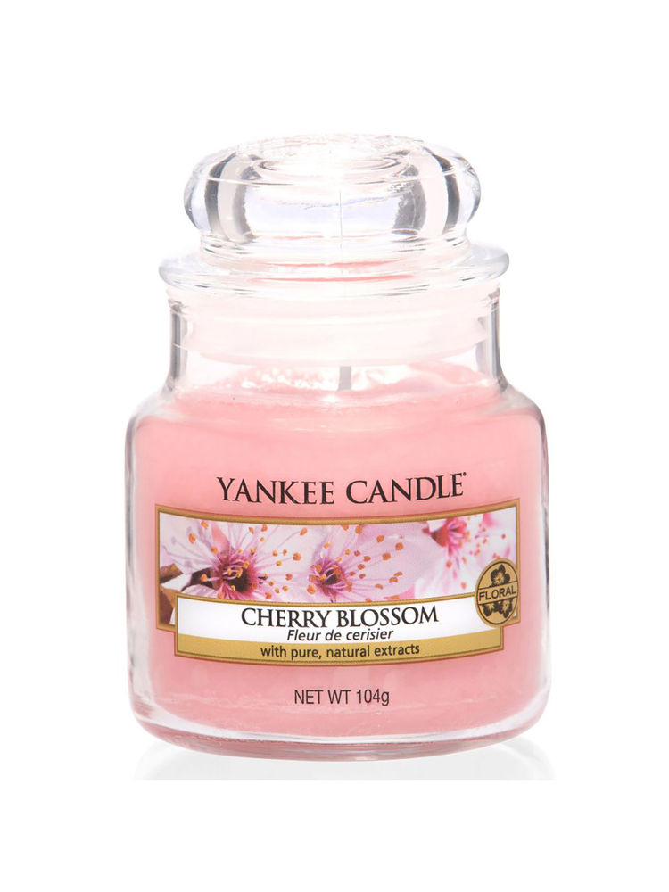 Yankee Candle Classic Small Jar Cherry Blossom Scented Candles-image-11