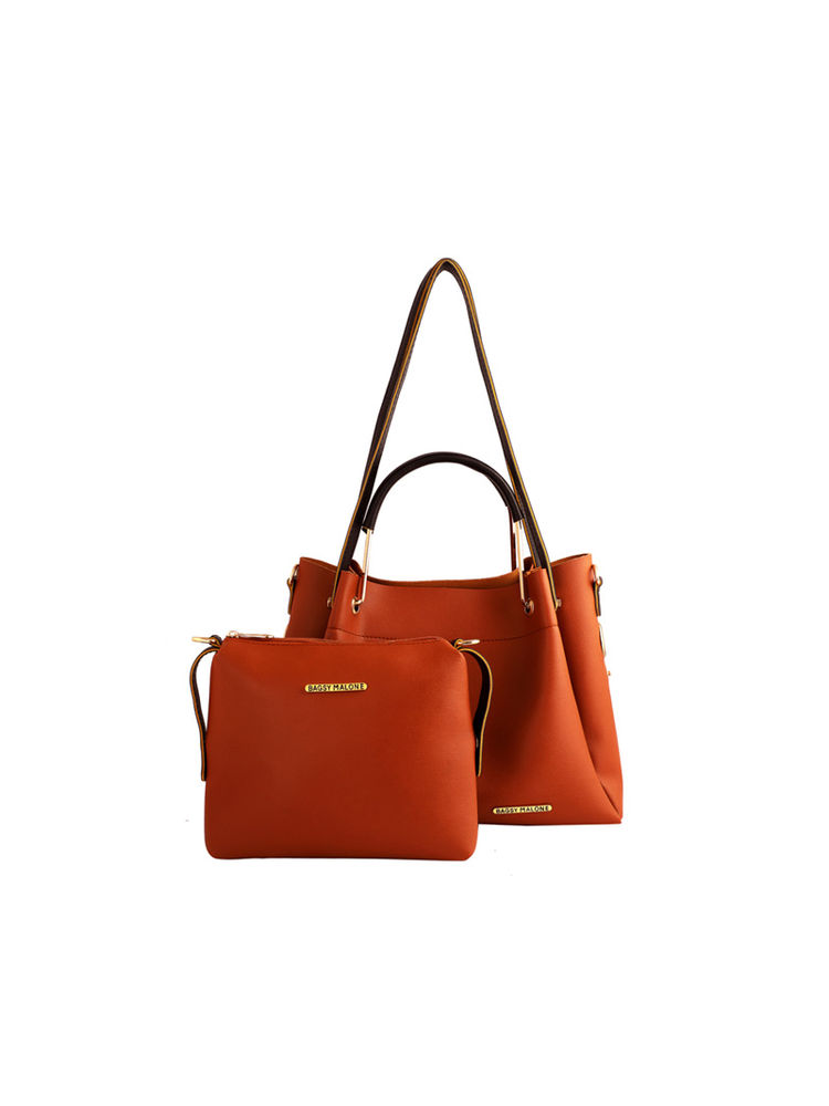 Bagsy Malone Tan Black Tote Bag Combo Set Of 2-picture-28